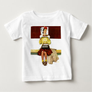 T-shirt Pour Bébé Cover Girl