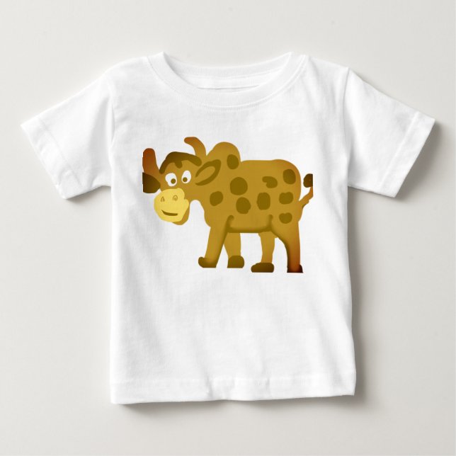 T-shirt Pour Bébé Cow (Devant)