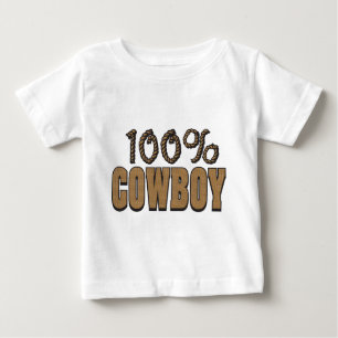 T-shirt Pour Bébé Cowboy de 100 pour cent