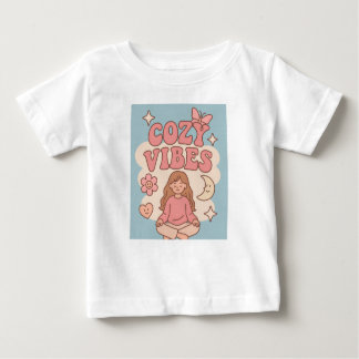 T-shirt Pour Bébé cozy vibes girl t shirt