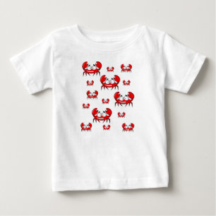 T-shirt Pour Bébé Crabe T-shirt bébé