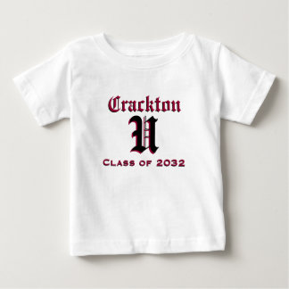 T-shirt Pour Bébé Crackton U pour des enfants - classe de 2032