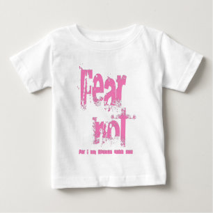 T-shirt Pour Bébé Crainte pas Christian Rose Grunge