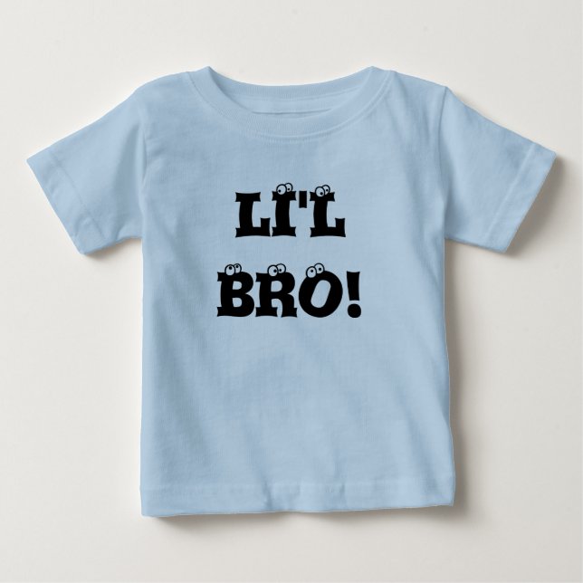 T-shirt Pour Bébé Crampante bébé L'il Brom. (Devant)