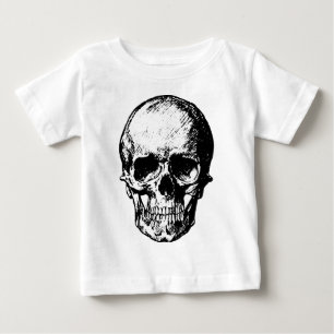 T-shirt Pour Bébé Crâne