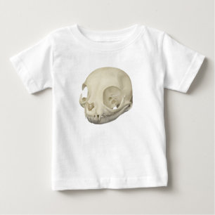 T-shirt Pour Bébé Crâne de chat