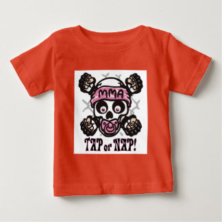 T-shirt Pour Bébé Crâne de MIXED MARTIAL ART de bébé et Binky