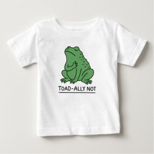 T-shirt Pour Bébé Crapaud Drôle - Allié Pas Grenouille