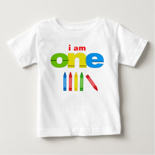 T-shirt Pour Bébé Crayonnez le ęr enfant de bébé d'enfant en bas 