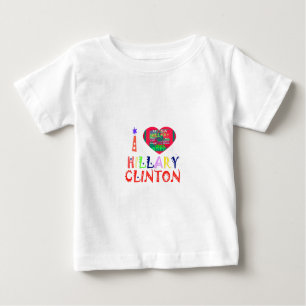 T-shirt Pour Bébé Create You Own Inspirational Hillary Love