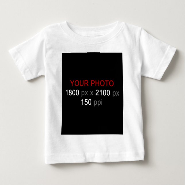 T-shirt Pour Bébé Création personnelle (Devant)
