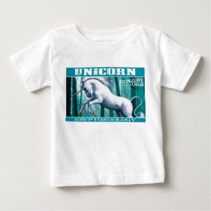 T-shirt Pour Bébé Créez les huiles - Unicorn Cryptozoology de Mlle