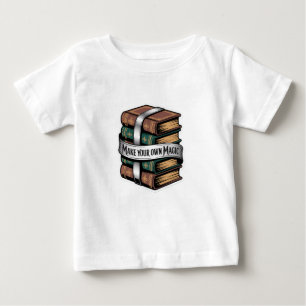 T-shirt Pour Bébé Créez vos Propres Livres de Magie