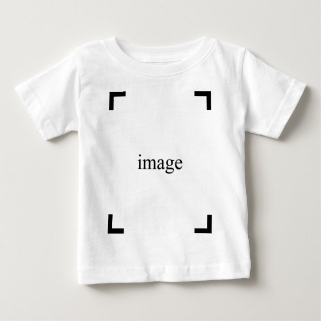 T-shirt Pour Bébé Créez votre propre (Devant)