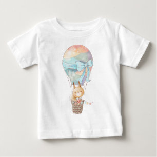 T-shirt Pour Bébé Créez votre propre Ballons à air chaud d'écureuil