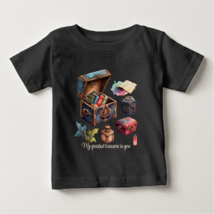 T-shirt Pour Bébé Créez votre propre boîte au trésor Souvenirs préci