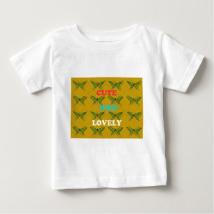 T-shirt Pour Bébé Créez Votre Propre Cute Nice Beau Papillon Vintage