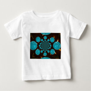 T-shirt Pour Bébé Créez votre propre design d'art Kaleidoscope Lumiè