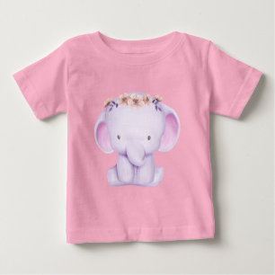 T-shirt Pour Bébé Créez votre propre éléphant mou mou