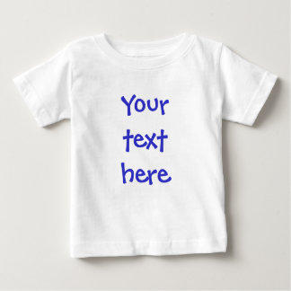 T-shirt Pour Bébé Créez votre propre message