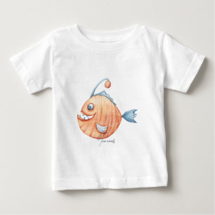 T-shirt Pour Bébé Créez votre propre poisson de pêche à la ligne