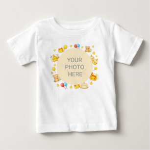 T-shirt Pour Bébé Créez Votre Propre T-Shirt de Naissance Bébé Photo