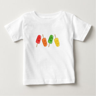T-shirt Pour Bébé crème glglace