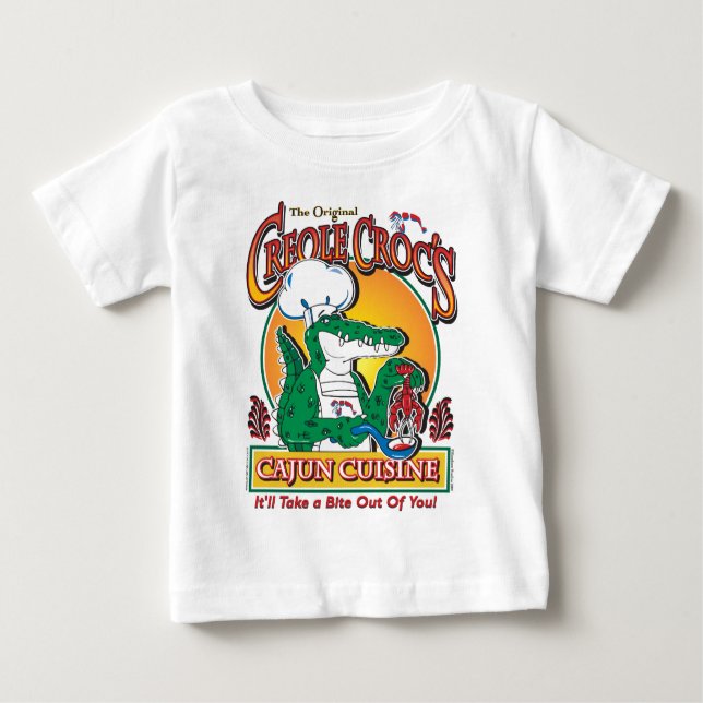 T-SHIRT POUR BÉBÉ CRÉOLE-CROC (Devant)