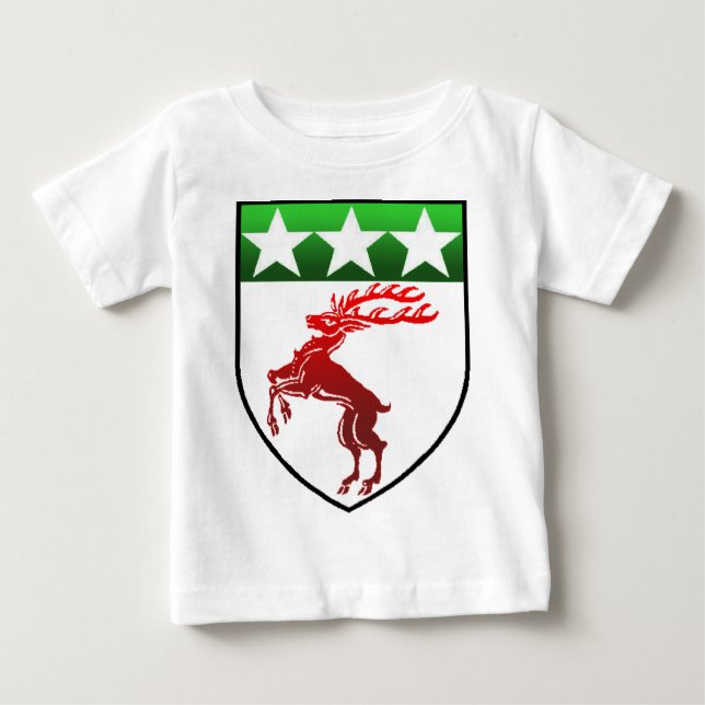 T-shirt Pour Bébé Crête de Dougherty (Devant)