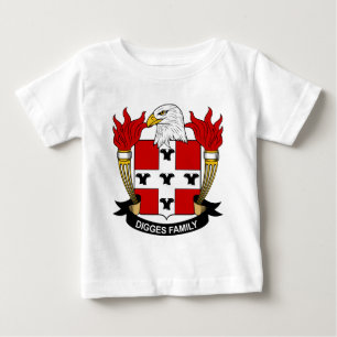 T-shirt Pour Bébé Crête de famille de Digges