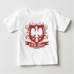 T-shirt Pour Bébé Crête polonaise d'Eagle