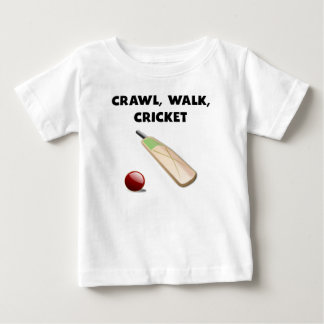 T-shirt Pour Bébé Cricket de promenade de rampement