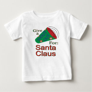 T-shirt Pour Bébé Criez pour le Père Noël