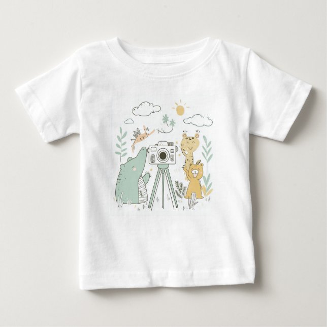 T-shirt Pour Bébé Critère de caméra T-shirt bébé (Devant)
