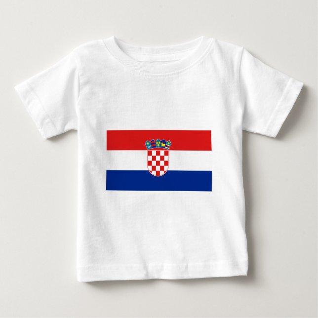 T-shirt Pour Bébé croatie (Devant)