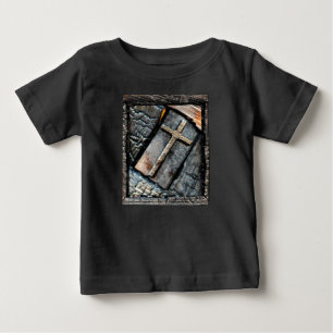 T-shirt Pour Bébé Croix de protection