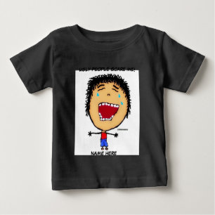T-shirt Pour Bébé Crying Baby Boy Ugly People Joke