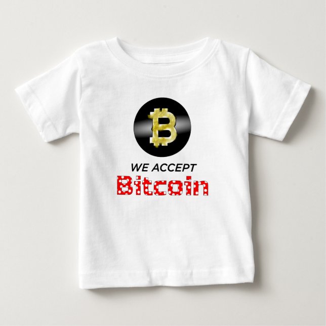 T-shirt Pour Bébé Crypto money (Devant)