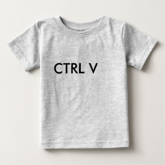T-SHIRT POUR BÉBÉ CTRL V