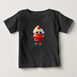 T-shirt Pour Bébé Cupcake Cutie : Douceur et sourire