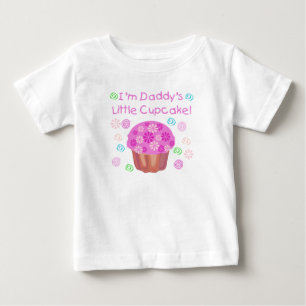 T-shirt Pour Bébé Cupcake de papa