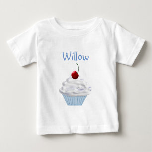 T-shirt Pour Bébé Cupcake Nom personnalisé Tutu Shirt