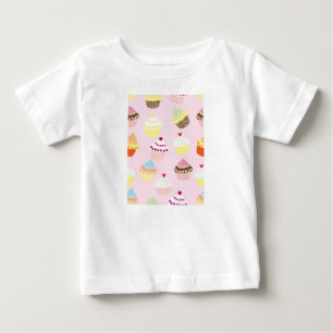 T-shirt Pour Bébé Cupcakes