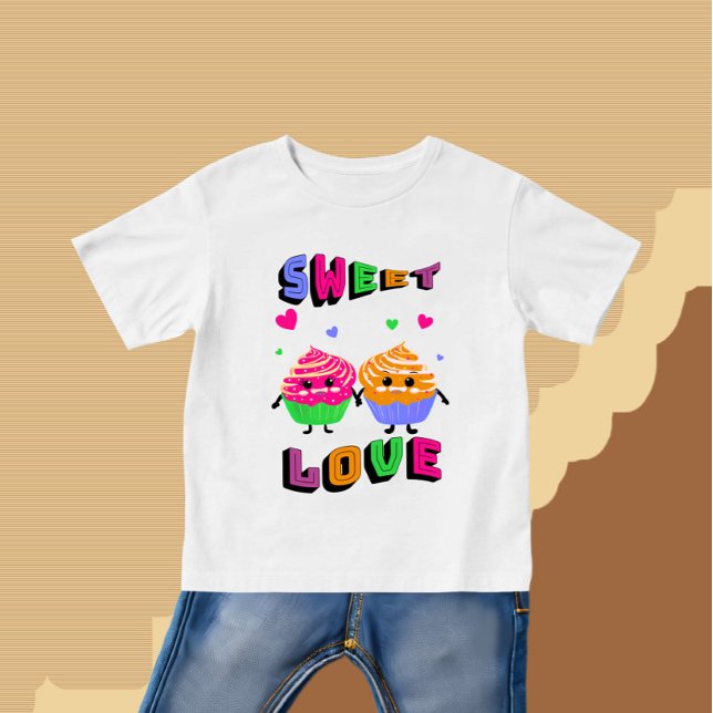 T-shirt Pour Bébé cupcakes mignons (Créateur téléchargé)