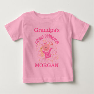 T-shirt Pour Bébé Custom Girl "Little Princess" Baby Tutu Bodysuit
