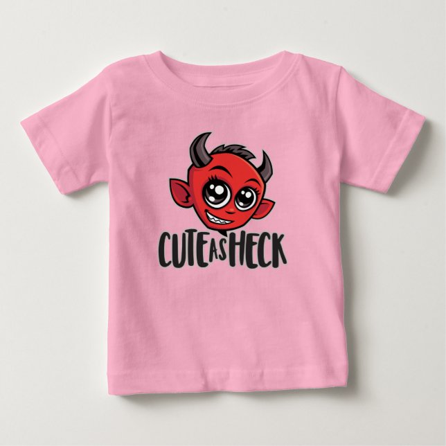 T-shirt Pour Bébé Cute (Devant)