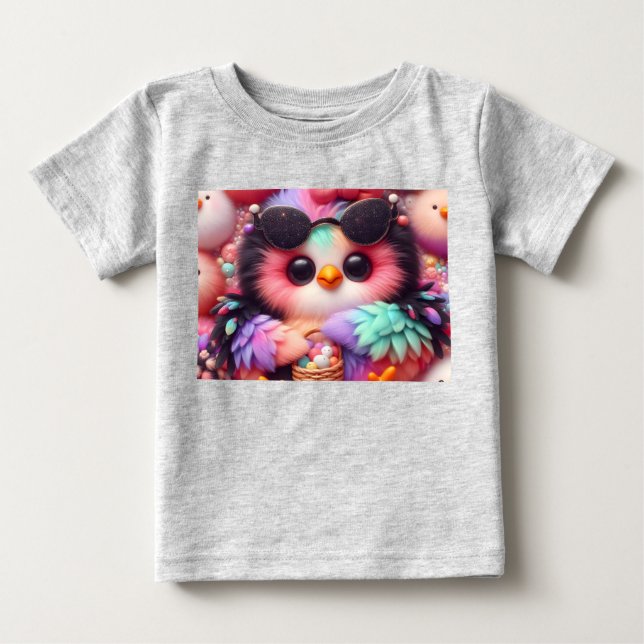 T-shirt Pour Bébé Cute (Devant)