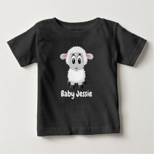 T-shirt Pour Bébé Cute Adorable Mouton et Seal Cub Graphique