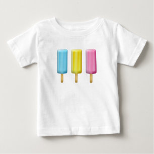 T-shirt Pour Bébé Cute Adorable Summertime Kawaii popsicle Crème gla