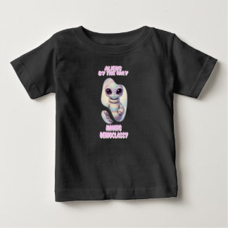 T-shirt Pour Bébé Cute Alien Baby Shirt 